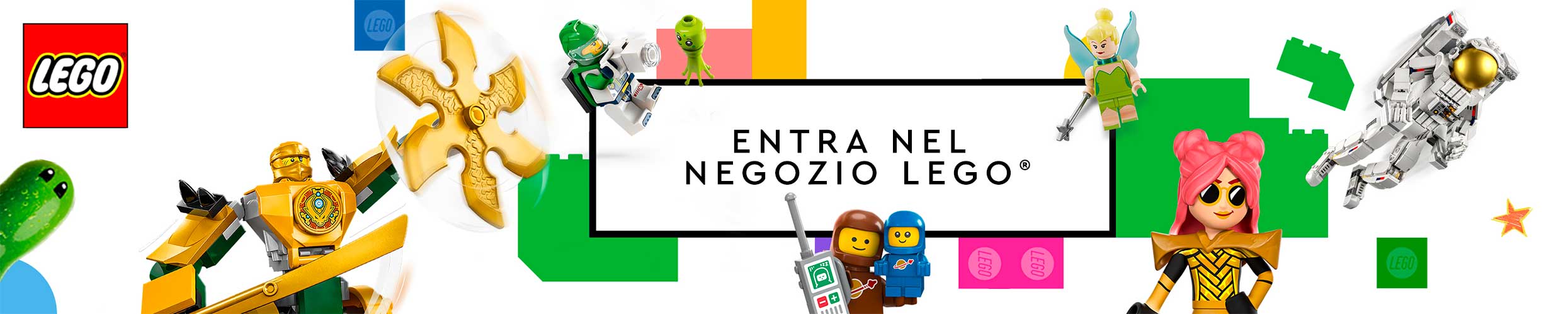 Entra nello STORE LEGO Dadi e Mattoncini